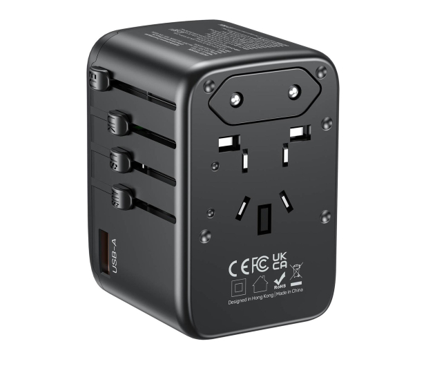 UNITEK Ładowarka podróżna EU/US/UK/AUS PD 65 W P1122ABK01 - 1455239 - zdjęcie 2